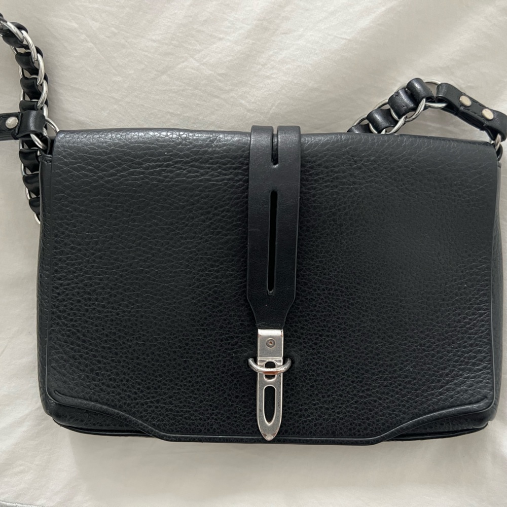 Rag & Bone Black Chain Link Bag
